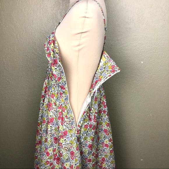 FOSSIL Floral Sun Dress sz M - Picture 6 of 9
